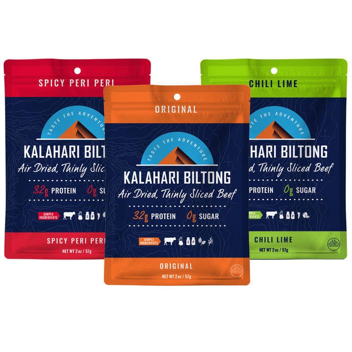Biltong Spicy Variety 3-Pack